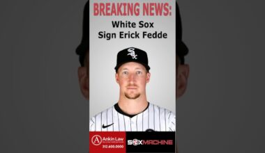 BREAKING: Chicago White Sox sign RHP Erick Fedde #whitesox #mlb