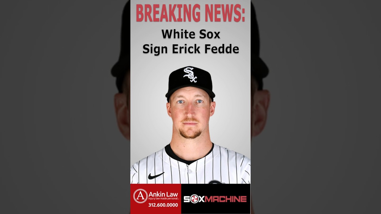 BREAKING: Chicago White Sox sign RHP Erick Fedde #whitesox #mlb