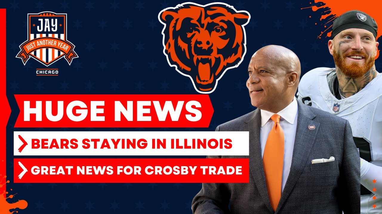 🚨Chicago Bears Are STAYING in Illinois | Agreement Close + Great News for Bears Landing Maxx Crosby