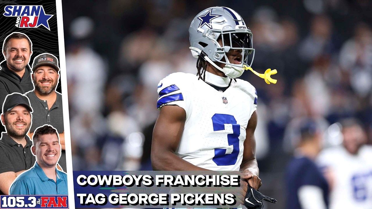Cowboys Franchise George Pickens; CeeDee Or GP3; McCarthy/Rodgers Reunion & More | Shan & RJ