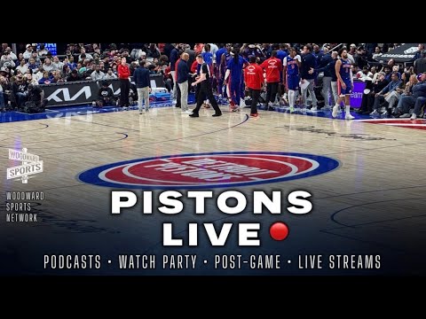 LIVE Detroit Pistons Vs Charlotte Hornets Watch Party | Woodward Pistons, February 6th, 2026
