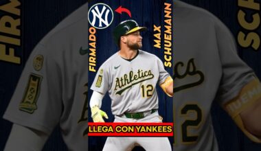 ¡YANKEES firma a MAX SCHUEMANN desde Atléticos de Oakland! 🤯 #mlb #yankees