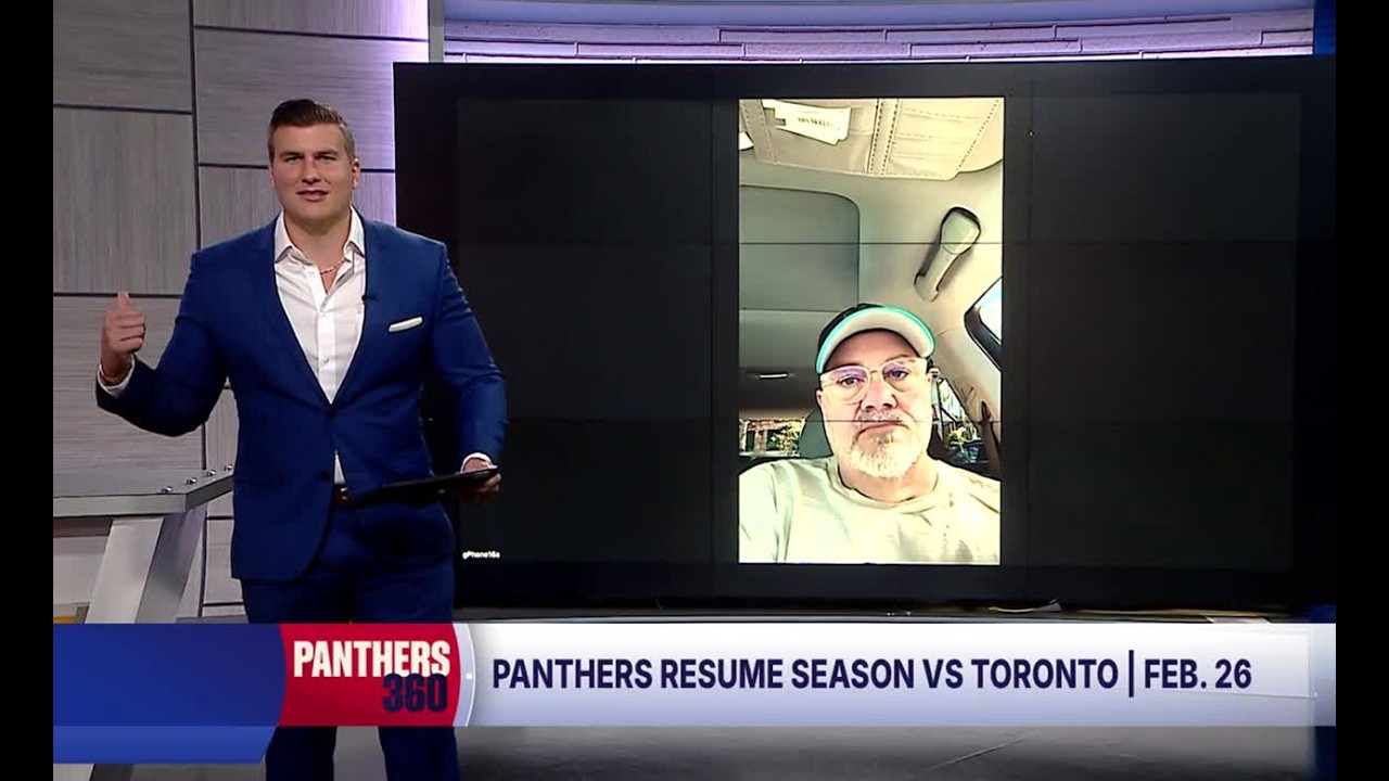 WPTV's John Barron and George Richards talk Panthers, Winter Olympics