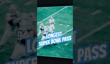 Longest Pass in Super Bowl history!!