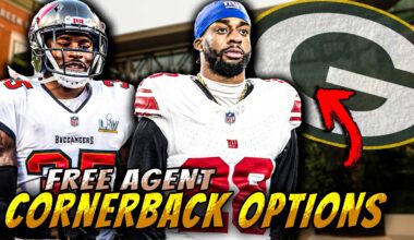 5 Free Agent CB's the Packers Should TARGET!!!