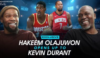 Kevin Durant Talks Hoops With Hakeem Olajuwon