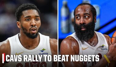 Donovan Mitchell & James Harden fuel Cavs’ comeback win vs. Nuggets [HIGHLIGHTS] | NBA on ESPN