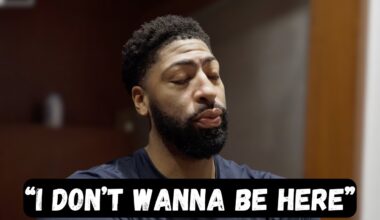 Anthony Davis REACTS to being traded to the Washington Wizards - FIRST INTERVIEW after trade