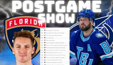 The Tampa Bay Lightning BLOWOUT The Florida Panthers...Cats Throw A Tantrum | Game Recap
