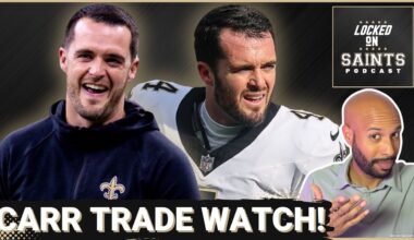 SMOKE: New Orleans Saints Could CASH IN If Derek Carr Unretires, Potential Trade Looms