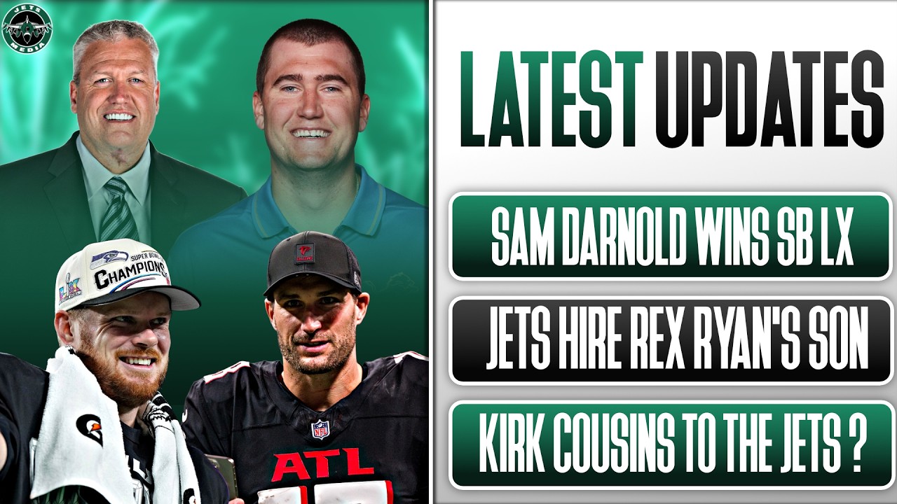 🚨 LATEST NEWS: Jets HIRE a VERY Intriguing Coach, QB Target REVEALED + SB LX Recap