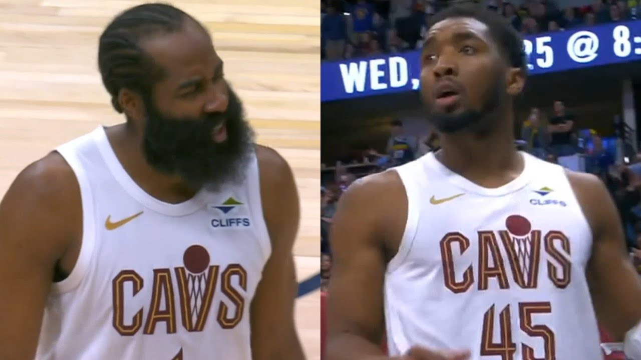 James Harden CLUTCH 3 then Donovan Mitchell game winning FTs vs Nuggets