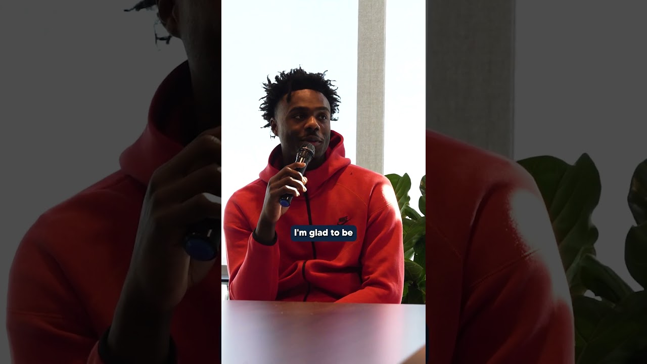 "The environment here is crazy." ❤️‍🔥 Kobe Brown on our Fan Base