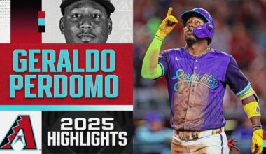 Geraldo Perdomo's breakout season! Full 2025 highlights for one of MLB's most underrated players 🌵