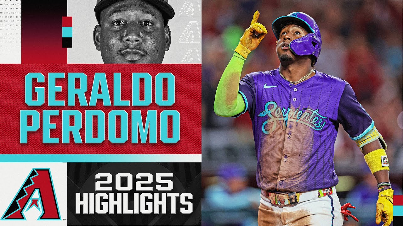 Geraldo Perdomo's breakout season! Full 2025 highlights for one of MLB's most underrated players 🌵
