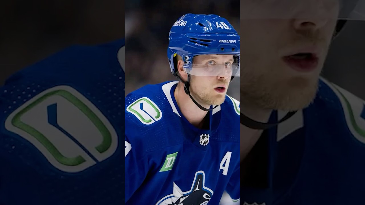 When Elias Pettersson came into the league we marvelled at him - I don't know where that guy is now