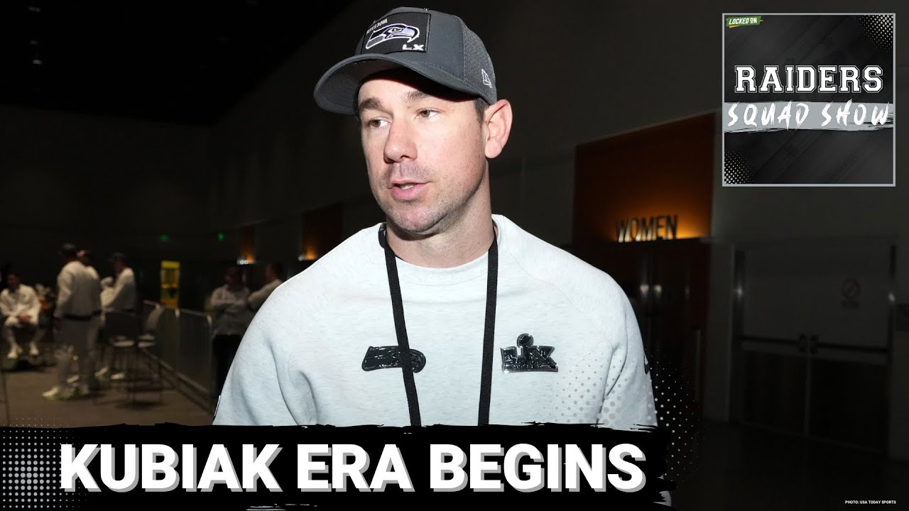 RAIDERS SQUAD SHOW: Las Vegas RAIDERS officially HIRE KLINT KUBIAK | Maxx CROSBY drama