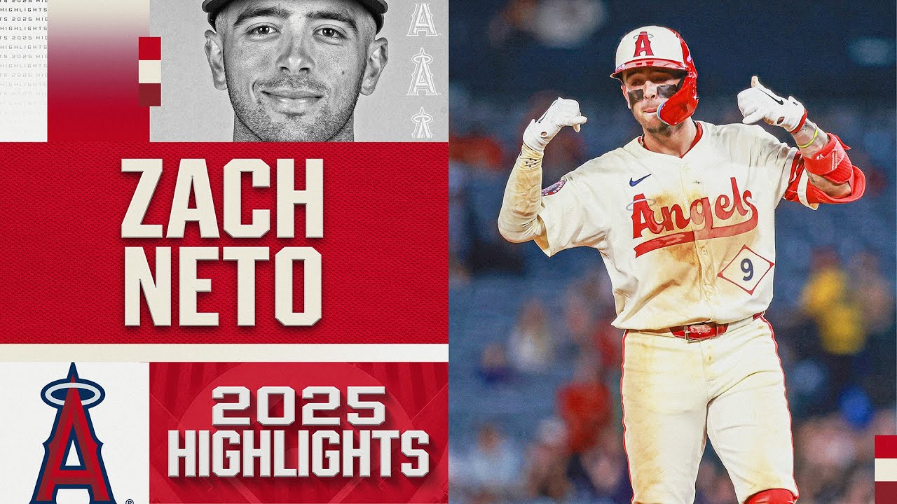 Young INF SUPERSTAR emerging?! 👀 Zach Neto's BEST MOMENTS with the Angels in 2025!