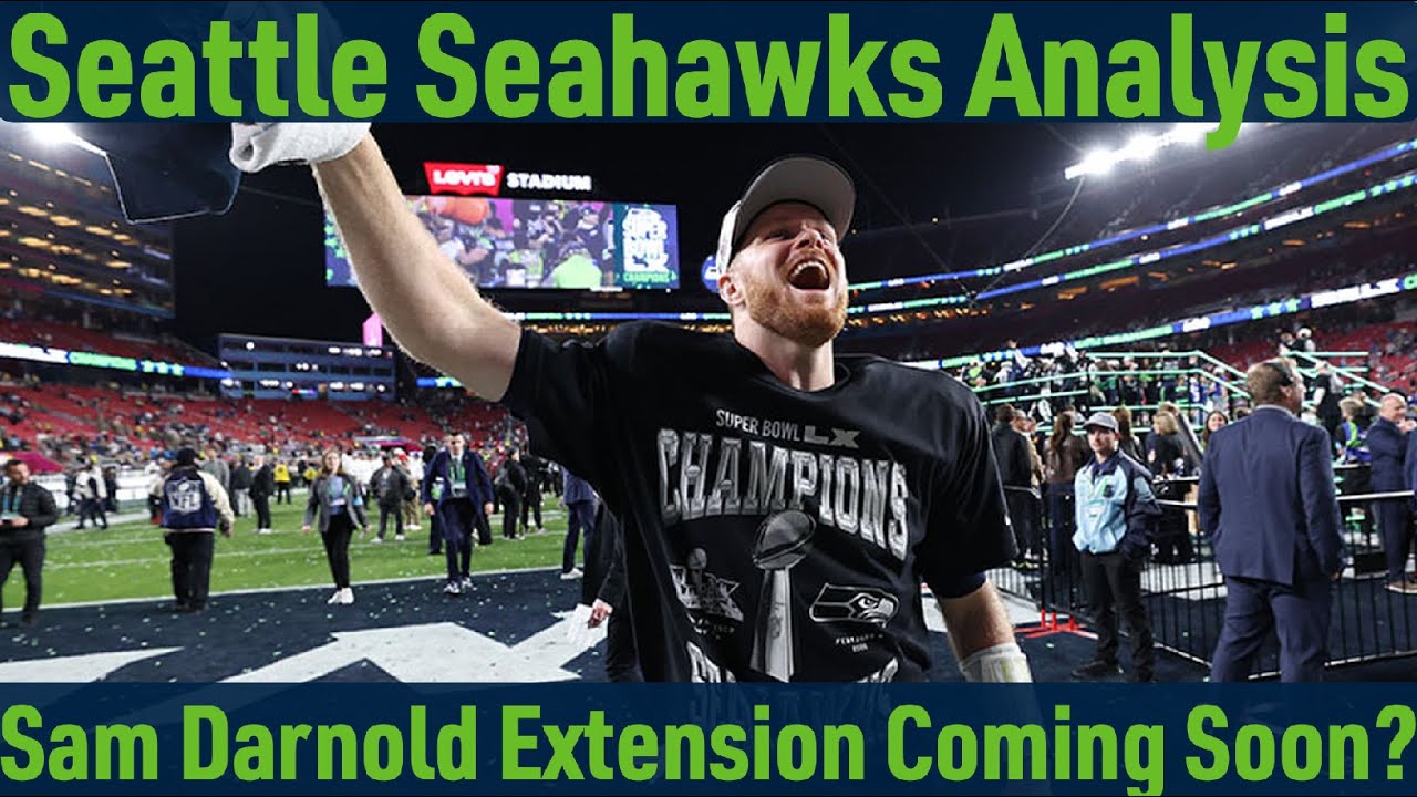 Will the Seattle Seahawks extend Sam Darnold to a lucrative contract this offseason?