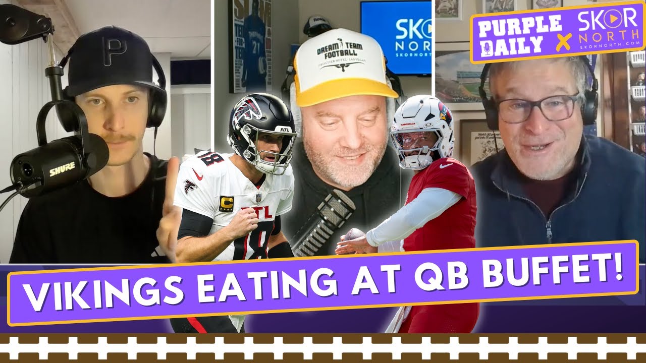 Minnesota Vikings are entering the Old Quarterback Buffet!