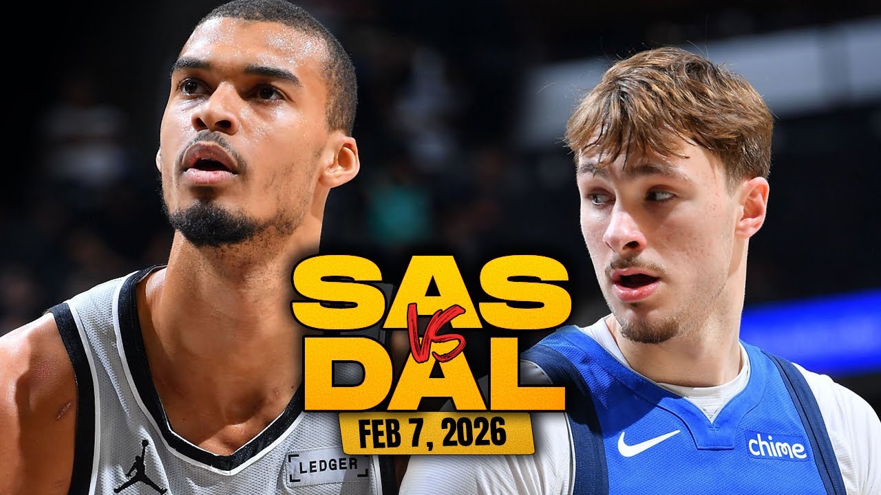 San Antonio Spurs vs Dallas Mavericks Full Game Highlights | Feb 7, 2026 | FreeDawkins