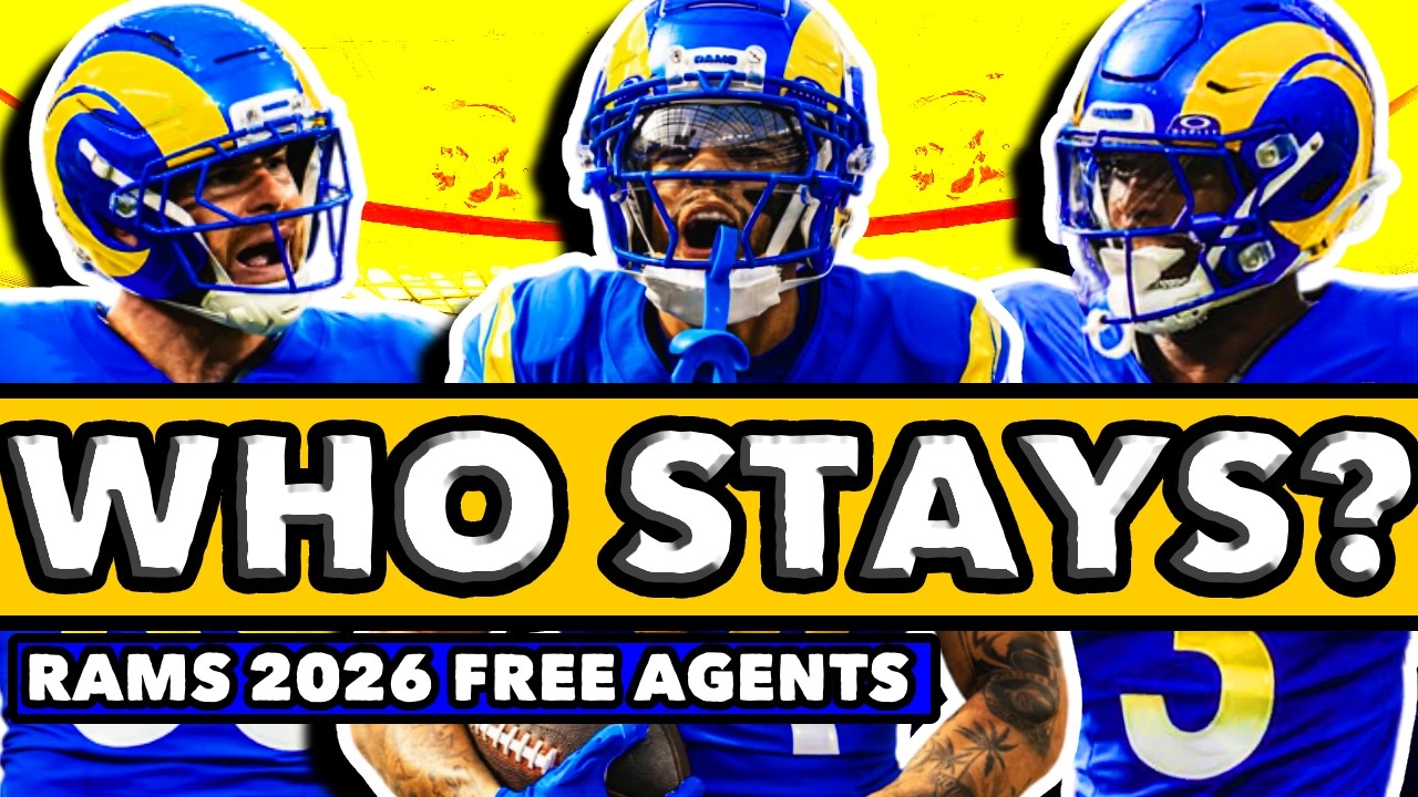 LA Rams Free Agents: Which Players STAY and Which Players GO? LA Rams Offseason Rumors!