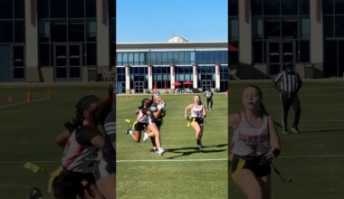 Dropping dimes at the Preseason Classic 🎯😮‍💨 #buccaneers #flagfootball #girlsinsports #touchdown