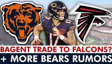 Tyson Bagent TRADE To Falcons? | Chicago Bears Rumors