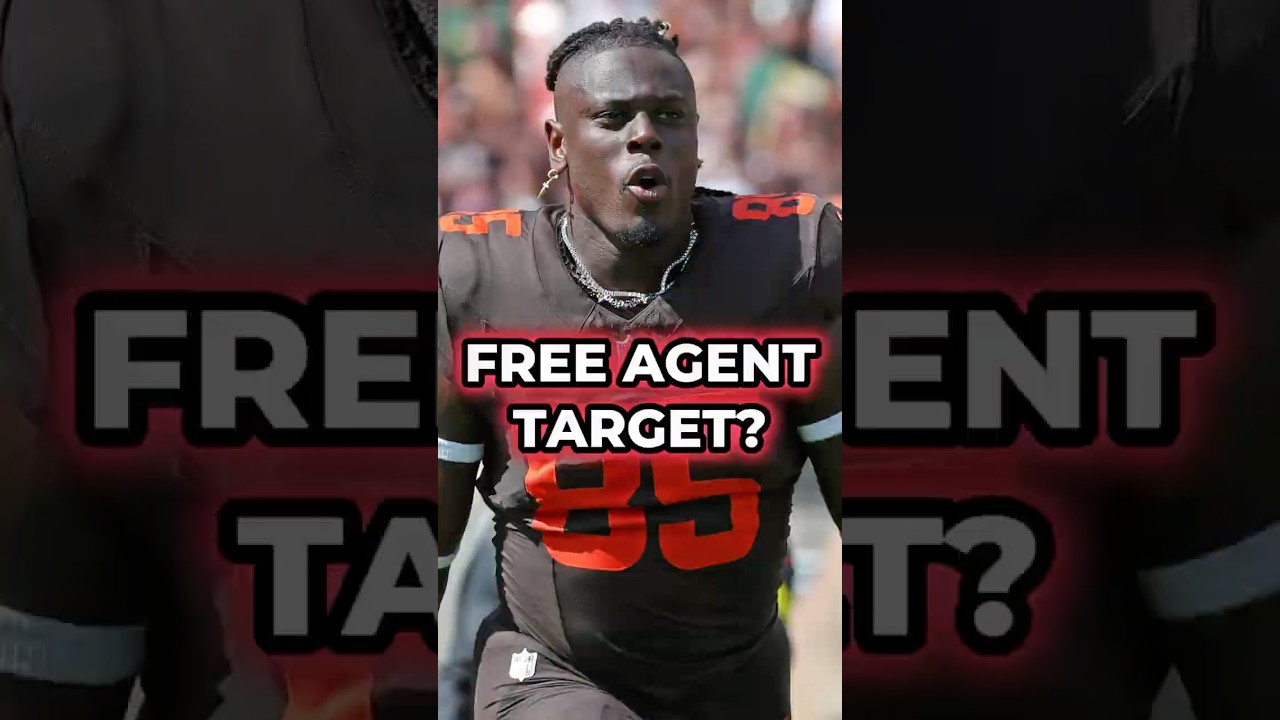REPORT: Could The Chiefs Sign David Njoku This Offseason? #nfl #chiefs #shorts