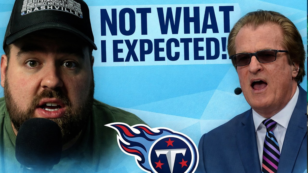 Tennessee Titans fan is surprised at Mel Kiper First Mock Draft for Titans!