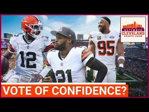 Did Myles Garrett & Denzel Ward spill the secret on who the Browns' starting QB will be in 2026?