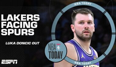 LeBron EXHAUSTED & Luka Doncic OUT as the Lakers face the young Spurs 😮‍💨 | NBA Today