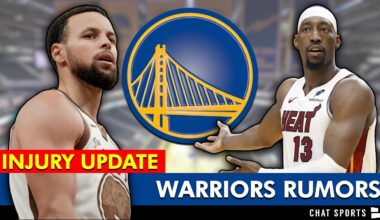 🚨Steph Curry Injury Update + WILD Warriors Rumors On Bam Adebayo & Lonzo Ball To Golden State