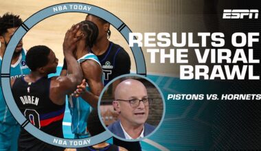 Bobby Marks breaks down likely suspensions from the Pistons-Hornets BRAWL | NBA Today