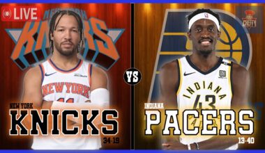 New York Knicks VS Indiana Pacers LIVE Play-By-Play | Pre and Post Game Coverage!