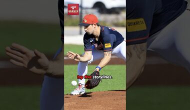 Top five storylines for Atlanta Braves spring training #shorts