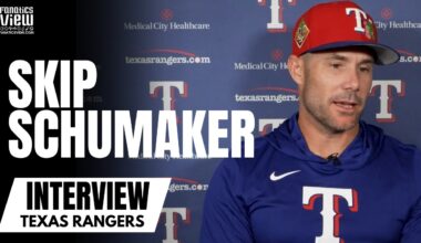Skip Schumaker Shares First Thoughts on Texas Rangers Spring Training 2026, Taking Over as Manager