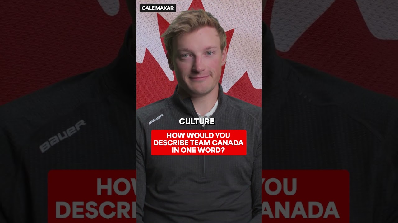 Players break down Team Canada in one word 🇨🇦