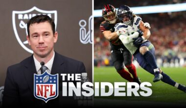 Klint Kubiak introduced as Raiders coach, Seahawks LB Drake Thomas joins the show | The Insiders