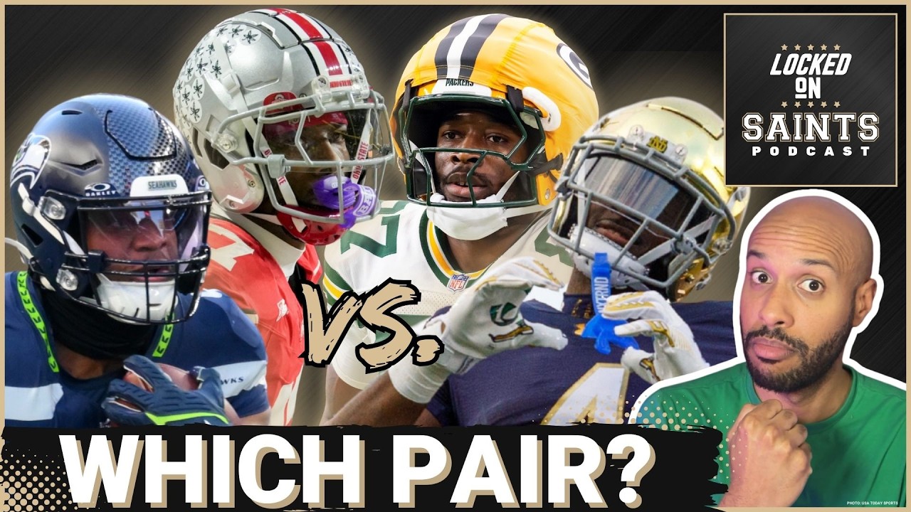 CHOOSE: New Orleans Saints RELOAD With Kenneth Walker, Carnell Tate Or Jeremiyah Love, Romeo Doubs