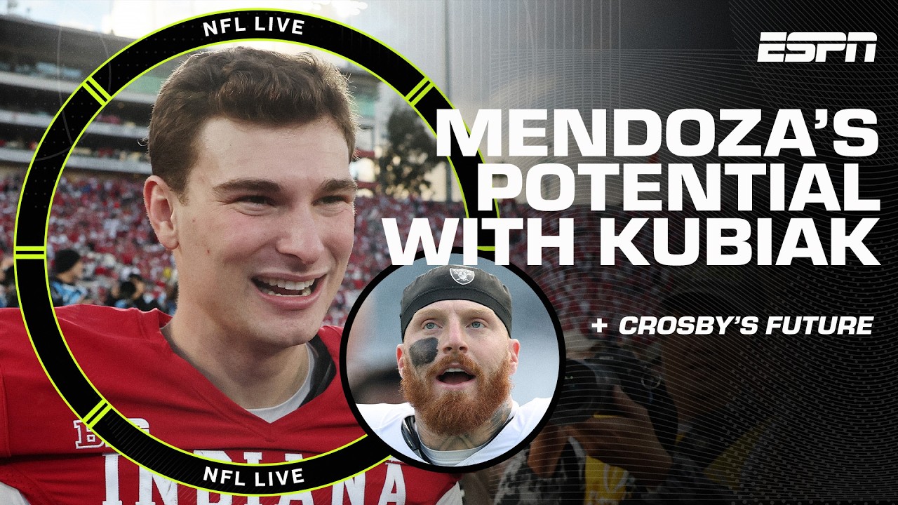 Fernando Mendoza's fit with Klint Kubiak & Maxx Crosby's future with the Raiders 👀 | NFL Live