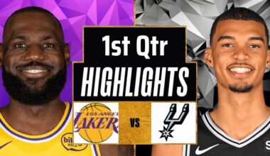 Los Angles Lakers vs San Antonio Spurs Full Game Highlights 1st Qtr | Feb 10 | 2026 NBA Highlights