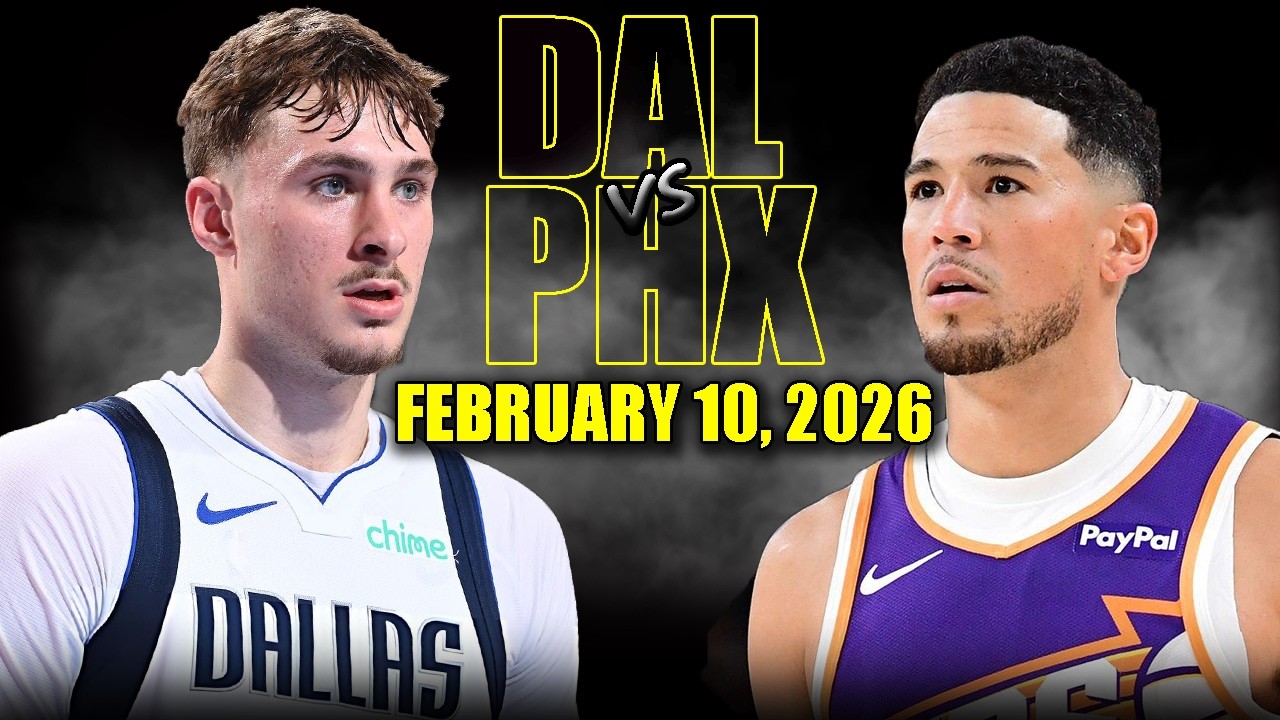 Dallas Mavericks vs Phoenix Suns Full Game Highlights – February 10, 2026 | NBA Season