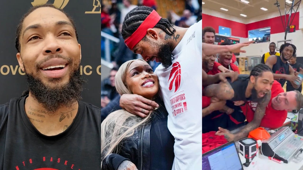 Brandon Ingram shouts out Glorilla & Raptors jump on him after making All Star Game