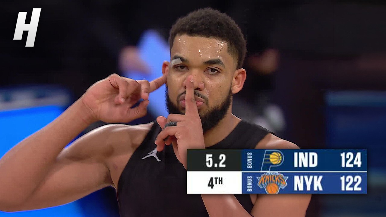 The Knicks & Pacers WENT OVERTIME 😳 INTENSE ENDING