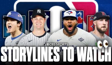 2026 MLB Biggest Storylines: Can the Dodgers THREE-PEAT? | Who is the favorite to win the AL East? 🤔