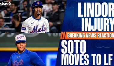 Mets dealing with Francisco Lindor injury, Juan Soto position change, what’s next?