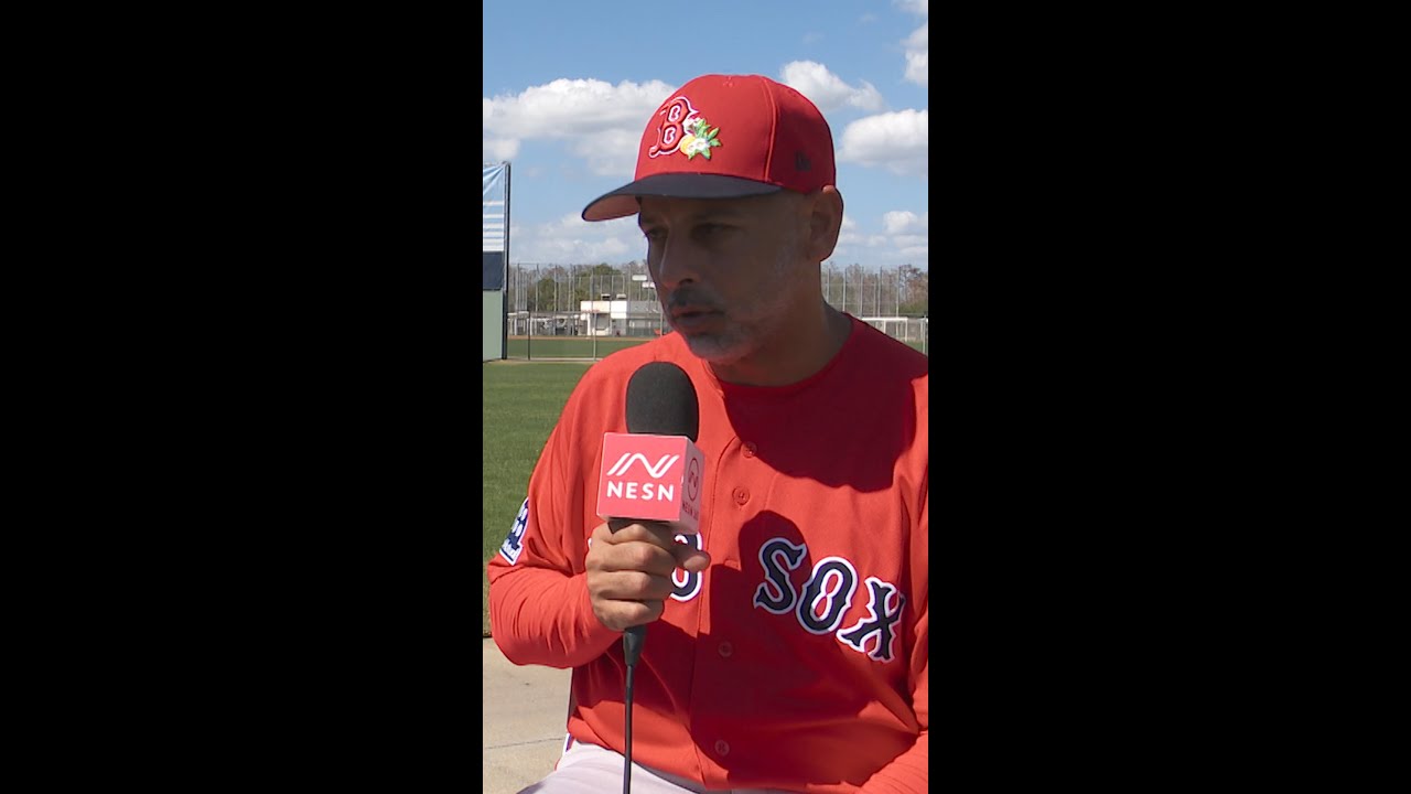 Alex Cora Talks Red Sox Confidence Heading Into Spring Training