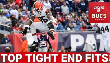 UPGRADE ALERT: Tampa Bay Buccaneers to LAND David Njoku? Ranking FREE AGENT Tight End FITS