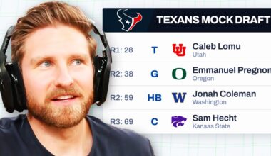 Houston Texans 3-Round Mock Draft